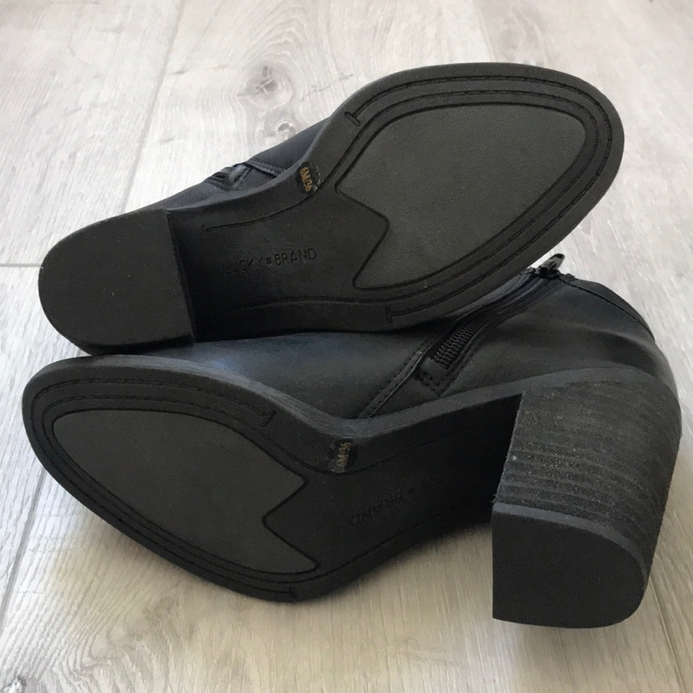 Lucky Brand Black Salza Booties - Picture 5 of 5